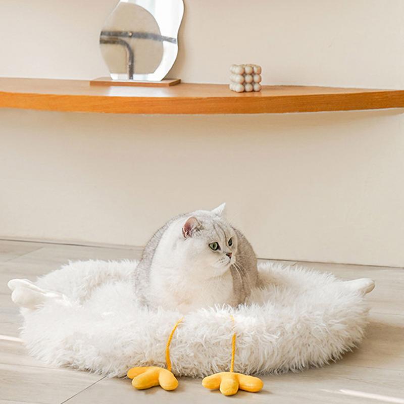 

Self-Warming Cat Bed Soft Pet Warming Pad For Cats Dog Warming Pad Creative Thermal Pet Pad Cat Warmer Mat For Sofas Floors Pet spain