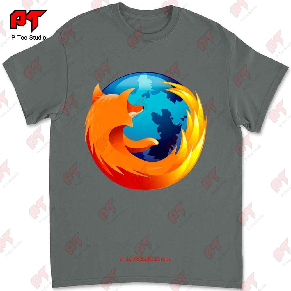 Vintage Mozilla T Shirt Firefox Computer Software R2PW