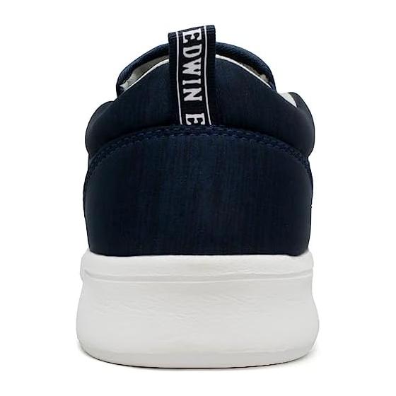 [Edwin] Men's Slip-on Safety Shoes, Low Cut, Ultra Lightweight, Work Shoes, Resin Toecap, Plastic Core, EVA Sole, Toe Protection, Sneakers, Simple,