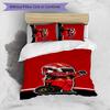 Formula Racing Printed 3PCS Bedding Set Soft Breathable Duvet Cover Pillowcases Set Washable Bedroom Decor Home Gift