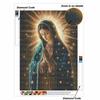 Diamond Painting Kit for Adults DIY Virgin Mary Sparkling Art Canvas for Relaxing Craft Home Wall Decor and Creative Handmade Gift Idea