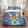 3er Set Schmetterlingsschlüssel Weiche Bequeme Bettwäsche, Für Schlafzimmer, Gästezimmer Und Wohnheim, Ganzjahresnutzung, Hochauflösender Druck137