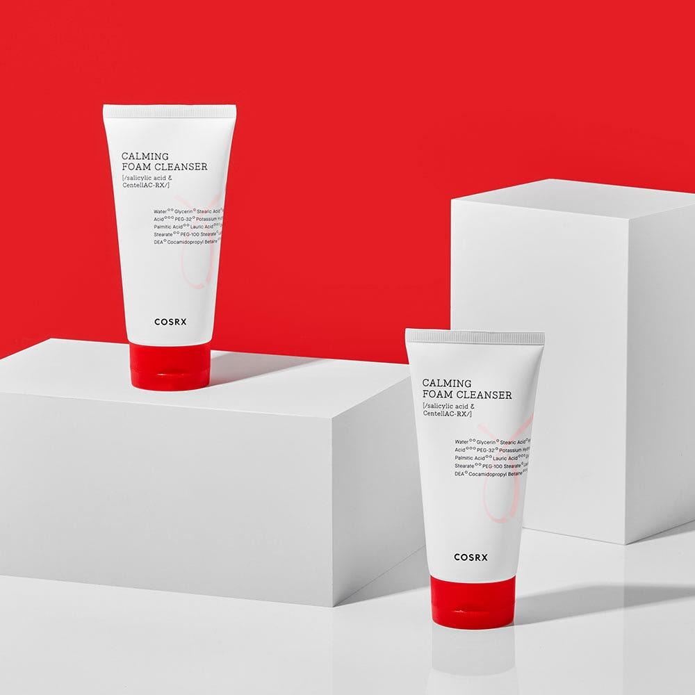 COSRX AC Collection Calming Foam Cleanser Sebum Control Gentle Exfoliating 150ml