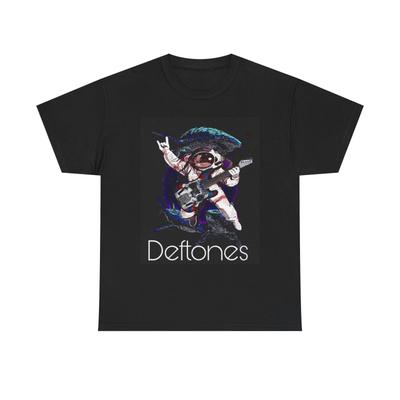 Deftones T Shirt Vintage Rock Band Merch Retro Unisex Heavy Cotton Tee