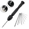 0.6-3mm Hand Twist Drills Set Micro Twist Mini Hand Drill Rotary Tool  Jewelry Making