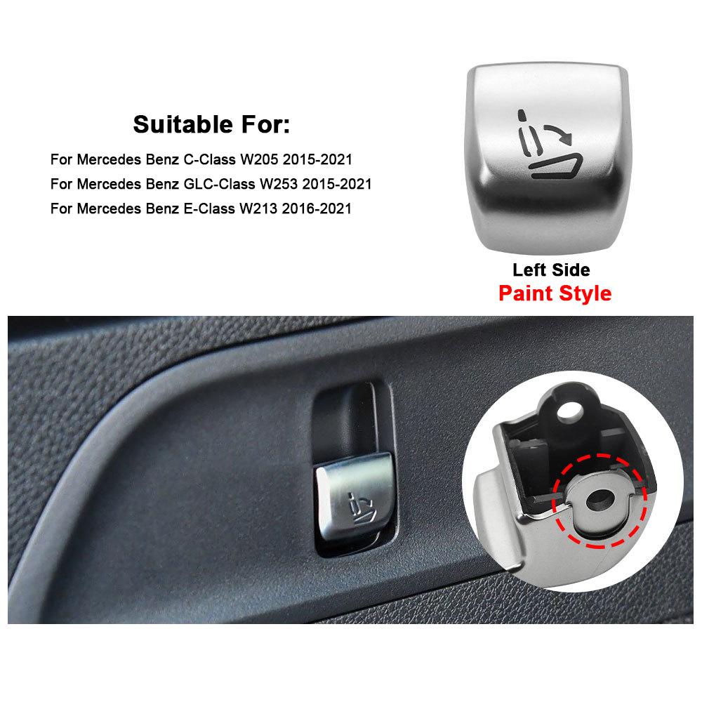 Car Seat Adjust Button Switch Cover Decor Seat Adjustment Button Replace For Mercedes Benz E GLC C-Class W205 W253 W213 Switches Seat 3