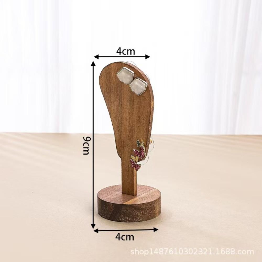 New Portable Earring Display Stand Mini Showcase Ear Studs Organizer Ear Shaped Organizer Earrings Holder Rack