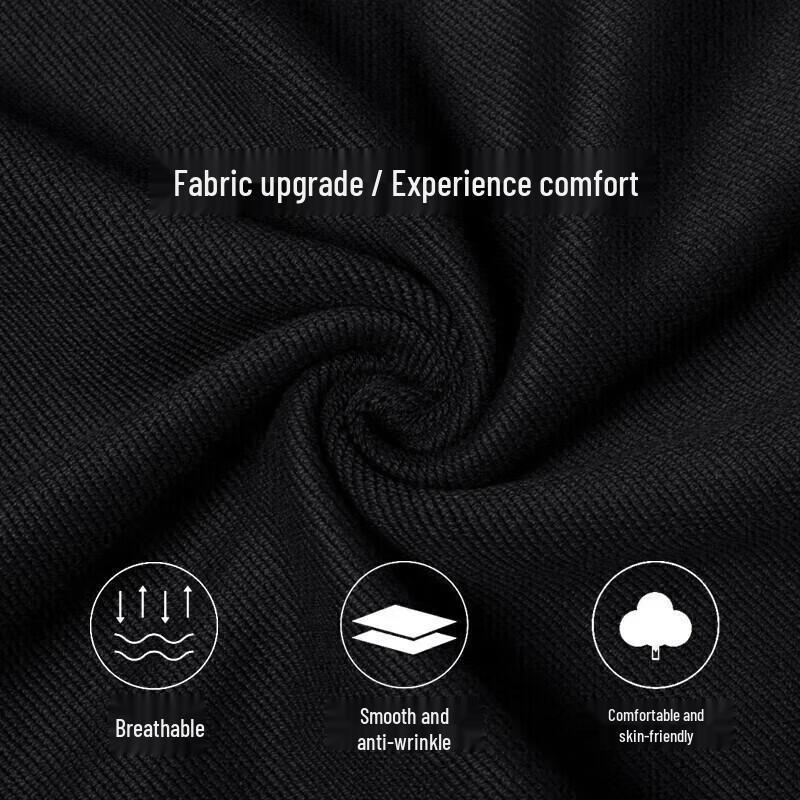 JEANSWEST Men's 2025 Autumn Simple Solid Crew Neck Long Sleeve Sweatshirt