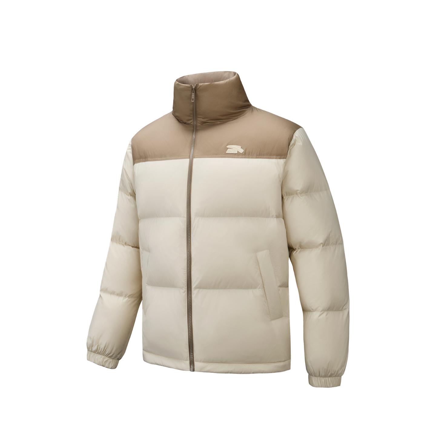 

Anta Мужская спортивная пуховая куртка с ветрозащитным воротником-стойкой, теплая, для улицы, 952548908-2 L