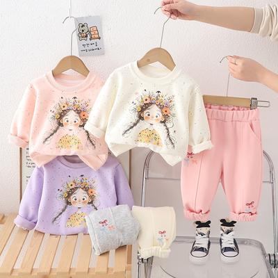 Conjunto Casual de Manga Larga para Niños, Ropa Cómoda para el Día a Día