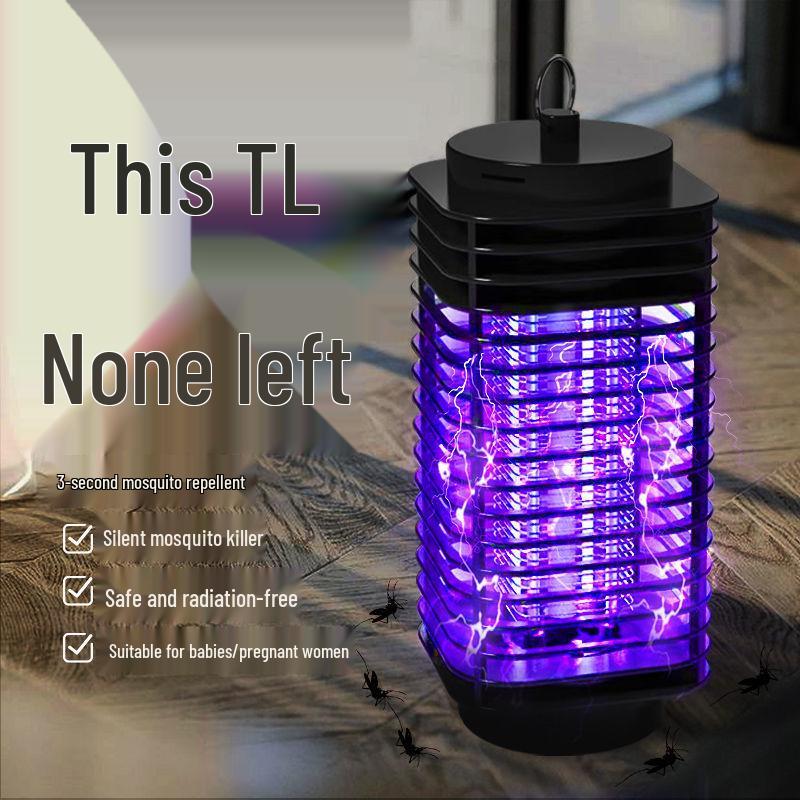 Summer Electric Mosquito Killer Lamp: Photocatalytic Insect Trap & Lure for Home