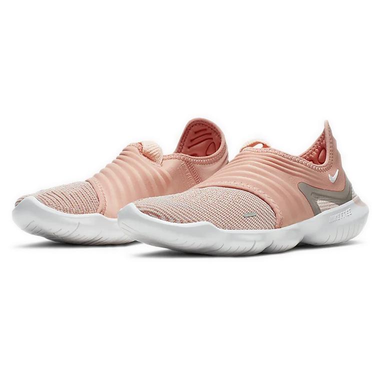 New Nike Free Rn Flyknit 3.0 'Pink Quartz' Women's AQ5708-600