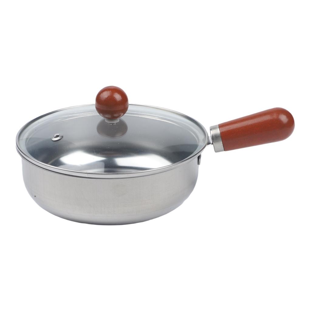 Stainless Steel Pot Baby Food Pot Cooking Bowl Heat Resistant