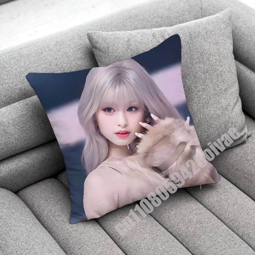 Singer Girl AAhyeon Throw Pillow Case For Decoration Cm Xcm Square Sofa Pillowcase Case