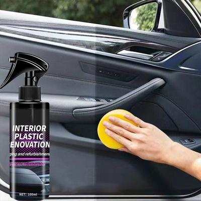 Car Dashboard Restorer Car Wax Retreading Agent Automotive Interior Restoration Coating Agent Multifunctional For Seats