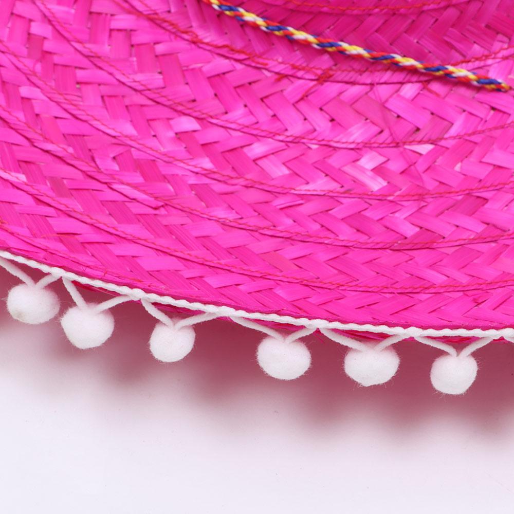 Halloween Mexican Party Hat Colorful Wide Brim Sun Hat Summer Beach Hat  Outdoor
