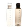 Transparent With Time Scale Water Bottle Creative Large Capacity Drink Cup