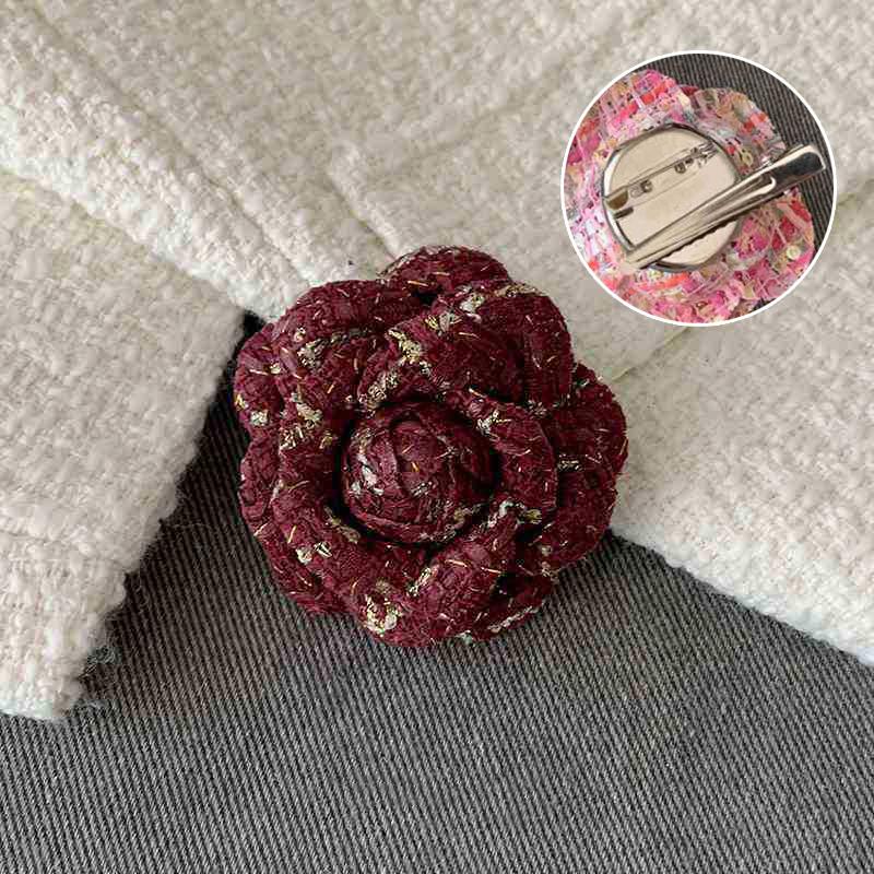 

Камелия Броши Для Женщин Ручной Работы Цветочные Булавки На Лацкан Элегантная Одежда Ювелирные Изделия Аксессуары Корсаж