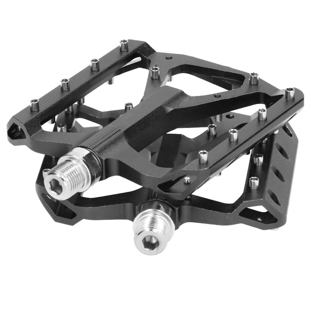 JT03 Mountain Bike Aluminum Alloy Pedal Non-Slip   Foot Rest Cycling Accessory(Black )
