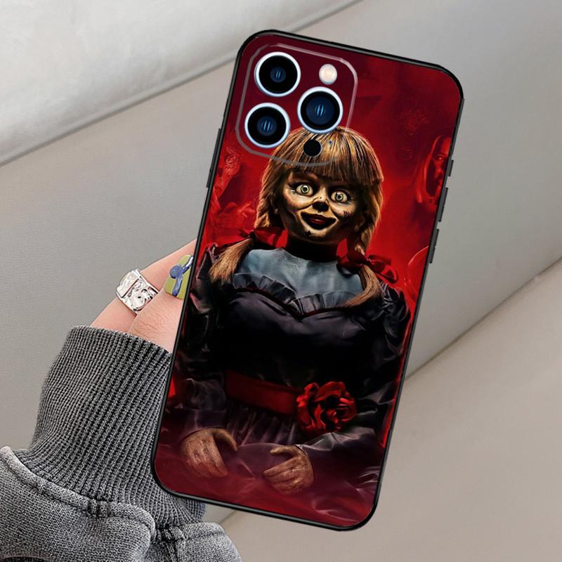 Annabelle Horror Movie Case For iPhone 13 12 11 14 15 16 Pro Max Mini XR XS X Plus Bumper Cover Capa