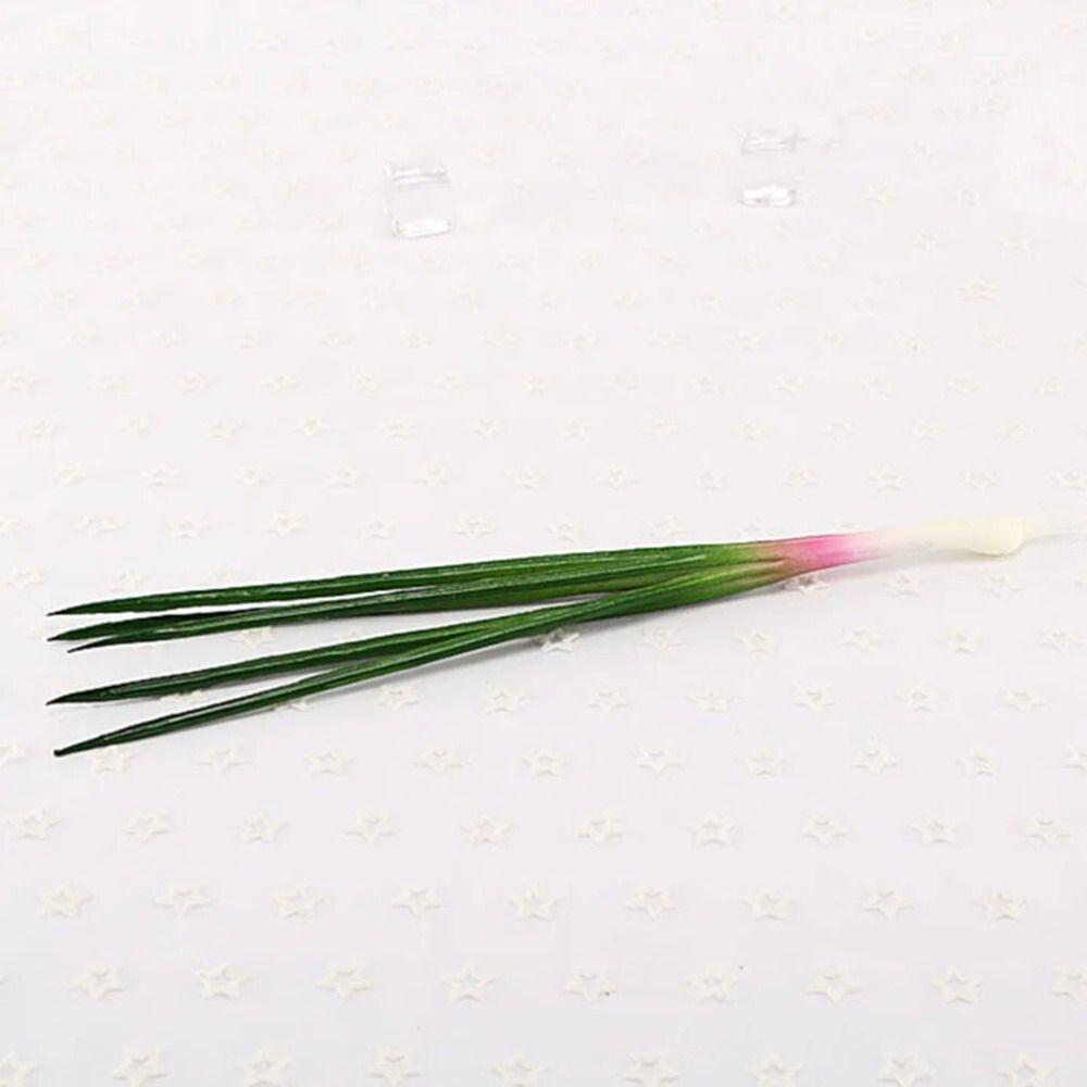Plant Simulation Vegetable PU Imitation Scallions Model Artificial Green Onion  Photography