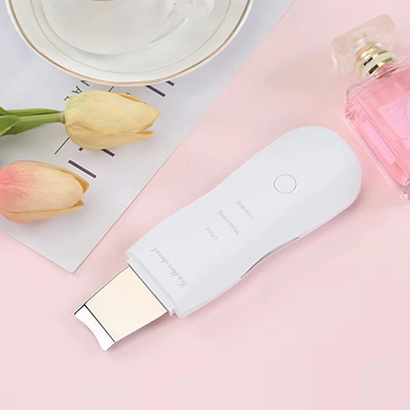 Skin Scrubber Deep Vibrate Facial Cleaner Shovel Spatula Not Ultrasonic Face Scrubber Pore Cleaner Facial Shovel Massager