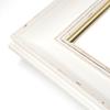 Oil Painting Picture Frame 8160 White UV Cut Acrylic Specification with Wall Hook (F8)
