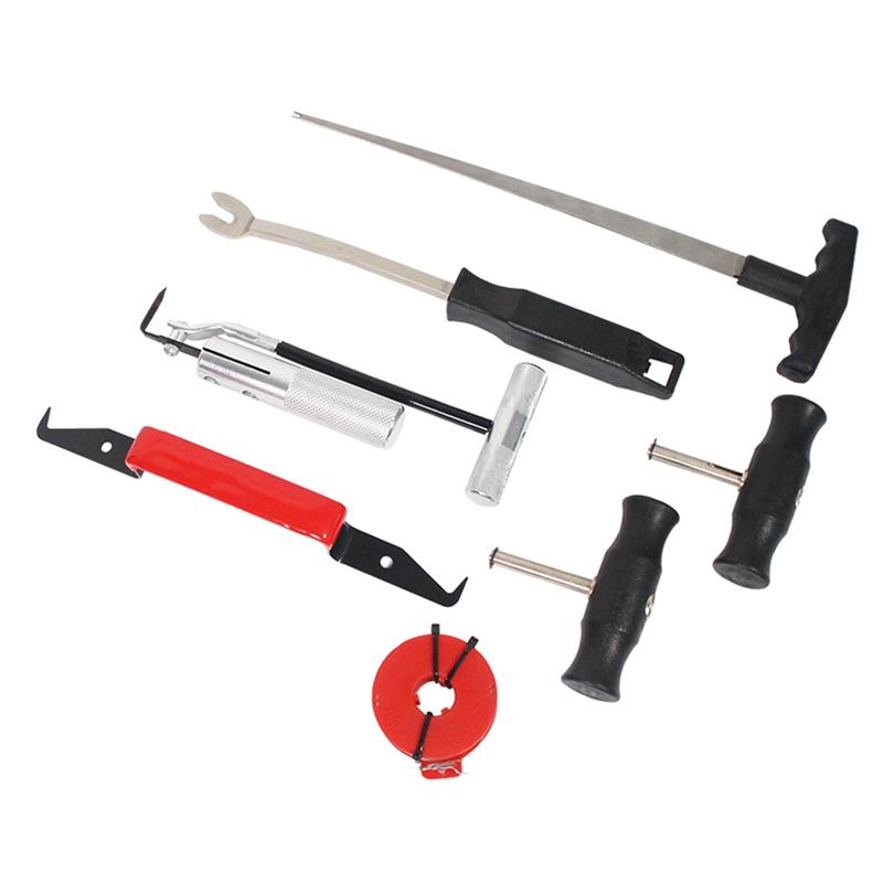 Windscreen Windshield Removal Tool Kit- Car Auto Glass Remover 7PCS Professional Automotive Wind Glass Tool Set