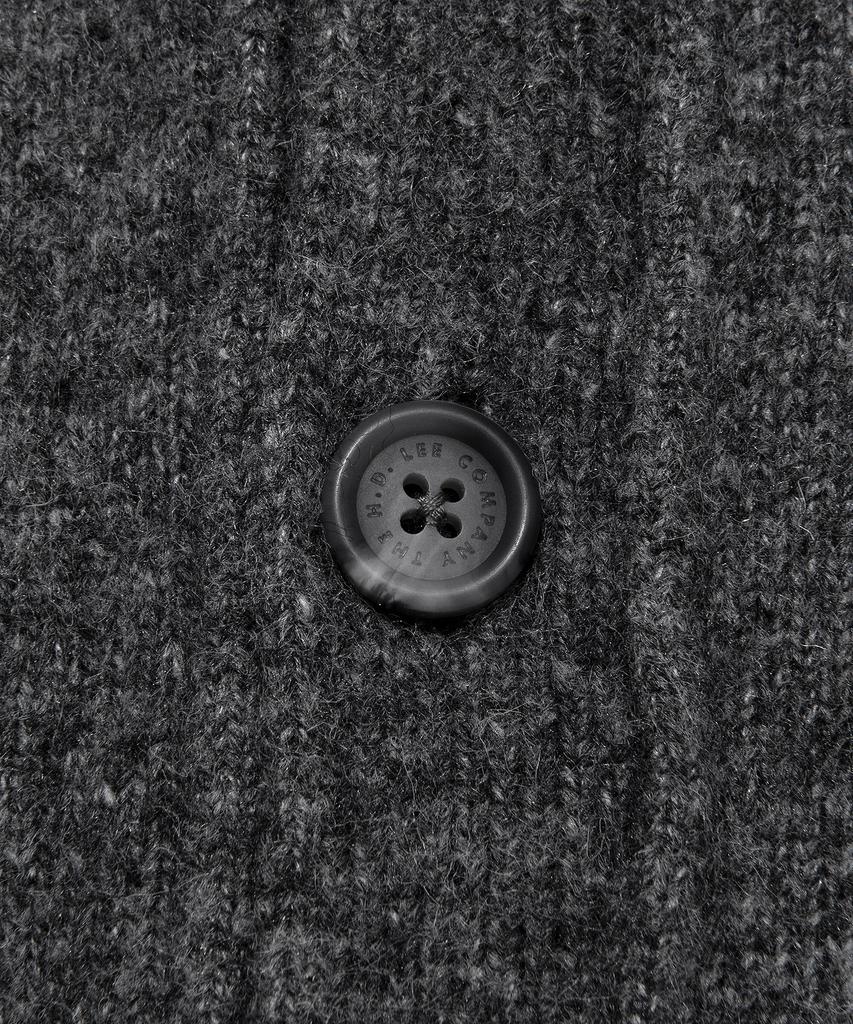 Lee V-Neck Cardigan Charcoal