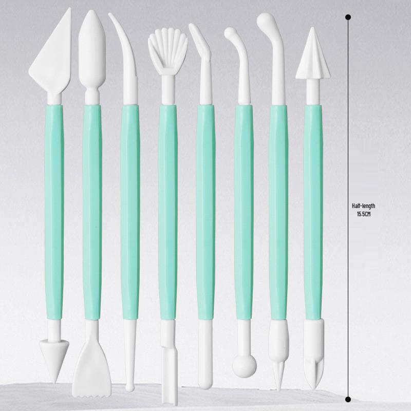 Pottery Clay Tool Kit - 5-Piece Set for Sculpting, Trimming, and Modeling