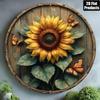 Metal Tin Sign 2D Wall Art Home Decor Flat Hanging Decorative Plaque