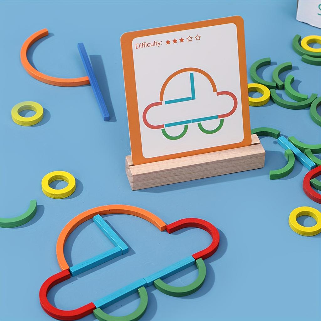 Intellectual Children's Puzzle Toys, Early Education Puzzle Wooden Panels, Christmas Gifts For Children