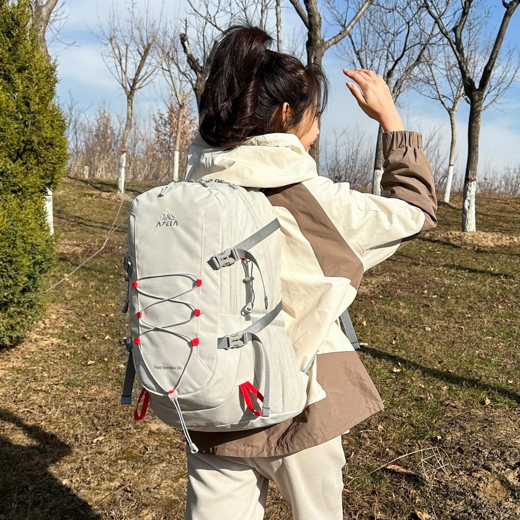 TRIWONDER Hiking 35L Large Foldable Shoulder Bag for Ideal for Outdoor and Travel Backpack, Capacity, Men, Camping, Fishing, Activities, Hiking,