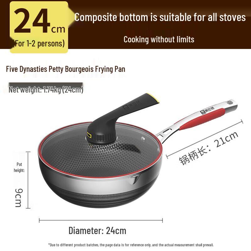 KOBACH 5th Gen 316L Stainless Steel Non-stick Wok