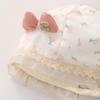 Newborn Girls' Ear Protection Lace Hat, Spring/Summer