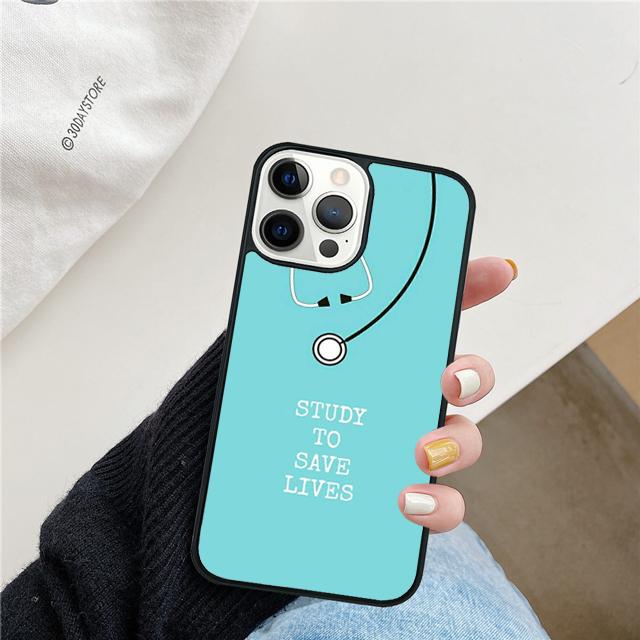 Medicine Keep Calm I'm Nurse Phone Case Cover For iPhone 17 Air 15 16 14 13 12 Pro Max 11 Pro Max Plus Coque Shell