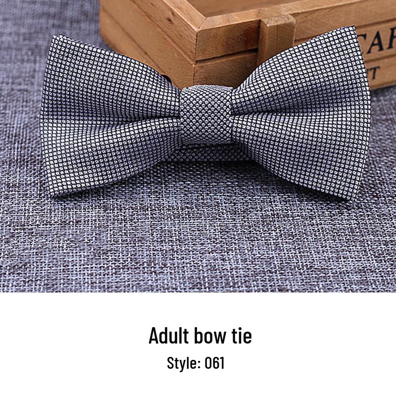 

Double Layer Buckle Design Men s Wedding Groom Formal Bow Tie