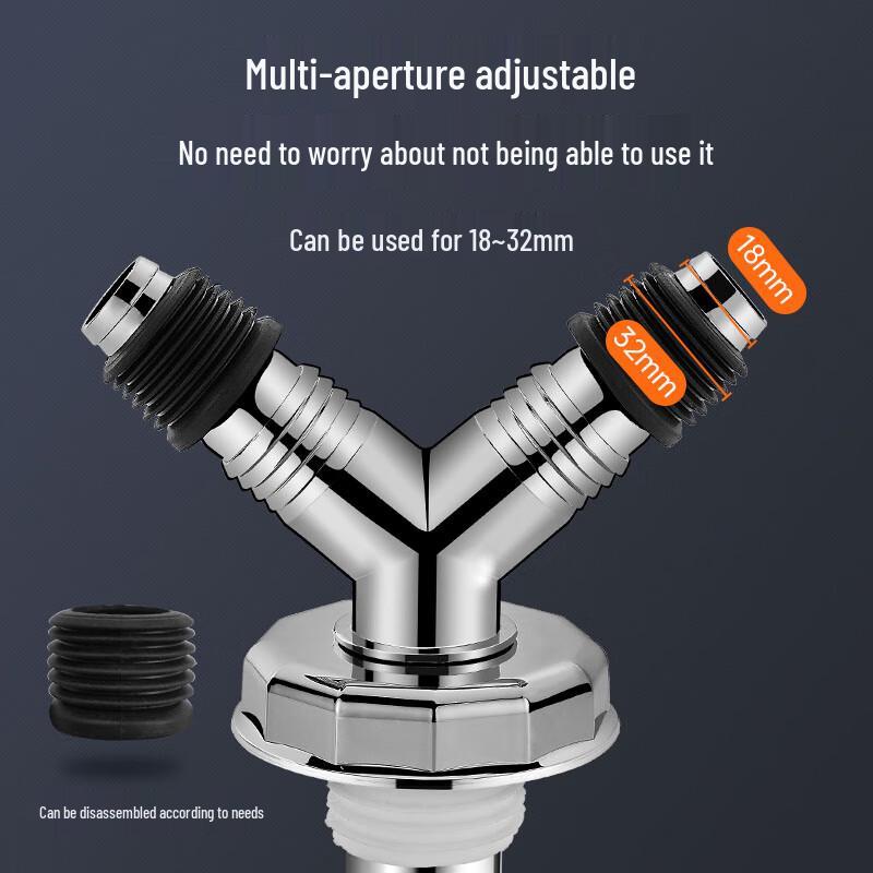 Waschmaschinen-Ablaufanschluss mit geruchshemmendem Bodenablauf