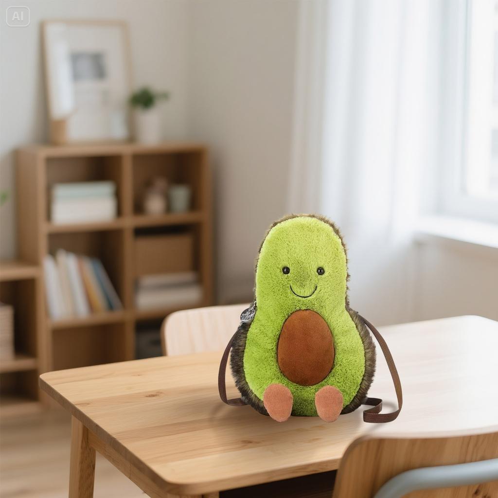 Fruit Plush Dolls, Cute Fruit Series Soft Plush Doll Bags, Plush Toys Super Soft Cute Dolls Soothing Plush Bags, Birthday Gift Bags