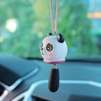 Ornement de voiture mignon accessoires de rétroviseur automatique mignon ours automobile vue arrière charme voiture intérieur style accessoires décor pour