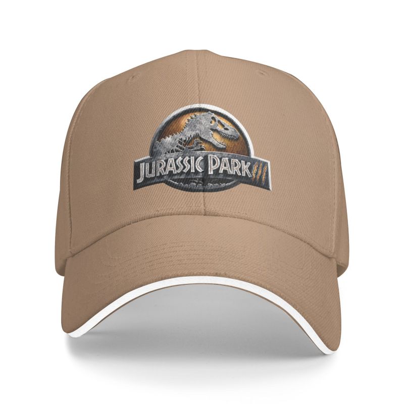 Classic Jurassic Park Baseball Cap Adult Unisex Dinosaur Print Adjustable Dad Hat Women Unisex Outdoor