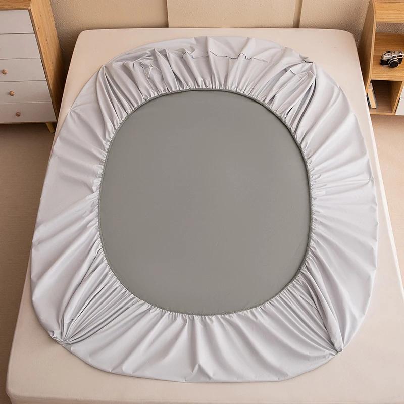 Wasserdichtes Bett-Spannbetttuch, Bettwäsche-Set, Matratzenbezug, wasserdichter Bettschutzbezug, weiche, atmungsaktive Bettdecke, Sofabezug (Kein Kissenbezug)