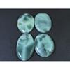 238Cts. Natural Green Hemimorphite Oval Cabochon Loose Gemstone 04 Pcs Lot C-1592