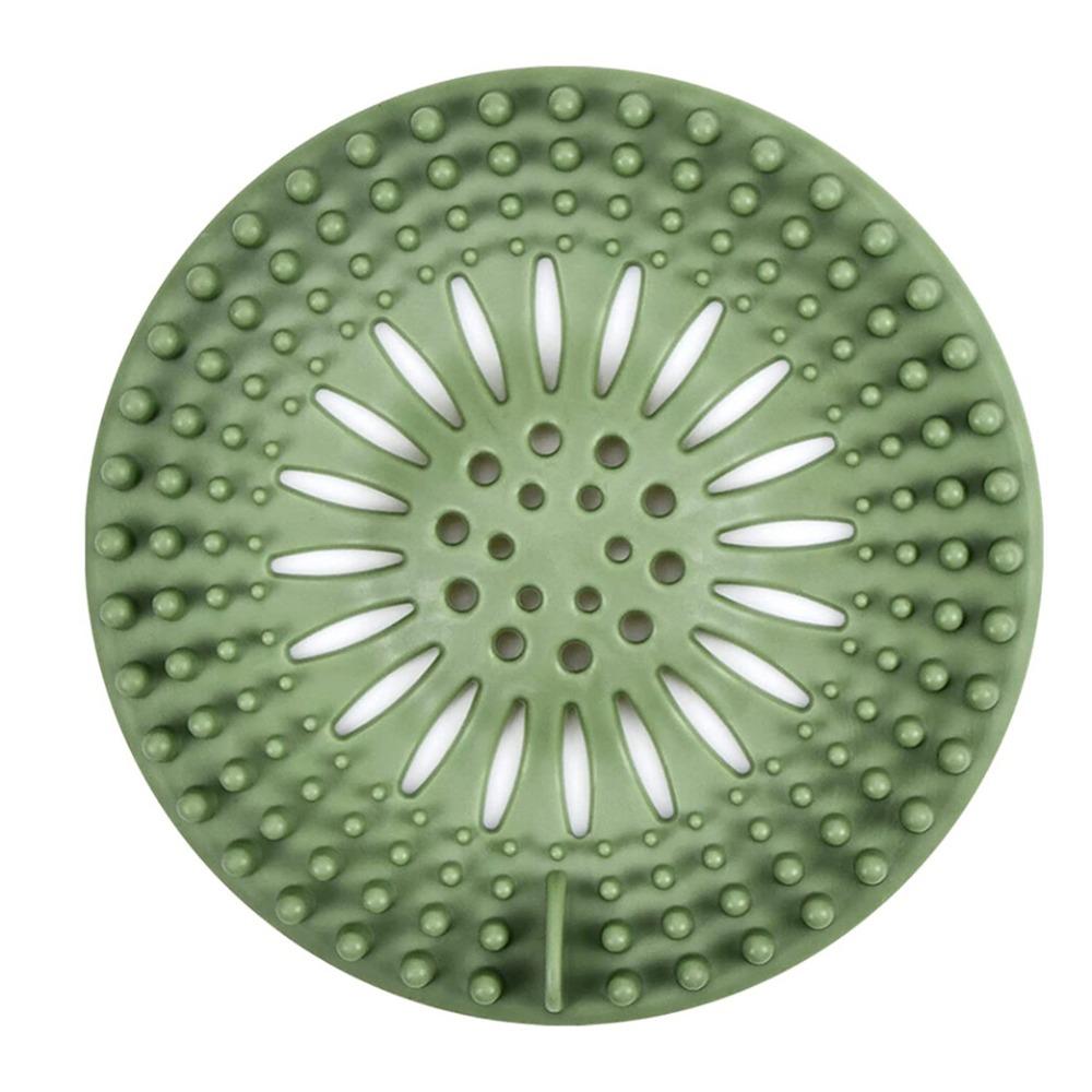 1 szt. Silikonowa Pokrywa Odpływu Podłogowego z Otworami Antypoślizgowa Uniwersalna Łapacz Włosów do Odpływu Umywalki do Umywalki Prysznicowej Sitko do Zlewu Akcesoria do Zlewu