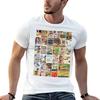 Vintage Arabic Adverts Mosaic Poster T-Shirt Large Size Tee