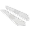 Stainless Steel For Porsche MACAN 2014-2025 Center Console Side Decorative Mesh Cover Sticker Car Interior Accessories