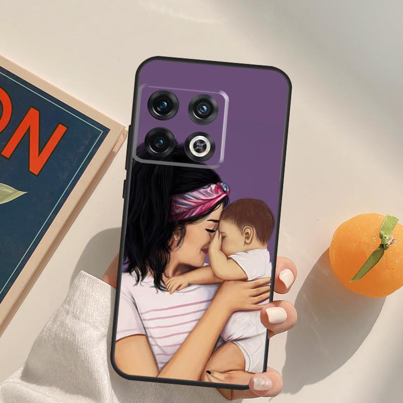 Baby Mom MUM MOTHER Girl Queen Case For OnePlus Nord 5 CE 2 3 4 Lite N20 N30 OnePlus 15 13 12 11 13T 10T 10R 12R 13R Cover