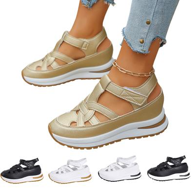 Sandals Women Summer Orthopedic Shoes Thick Sole Roman Sandals Comfortable Wide Foot Beach Sandals Soft Insole Sandals Casual Summer Shoes
