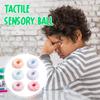 Crunchy Sensory Stress Ball Sand-Filled Fidget Toy for Anxiety Relief Soft Satisfying Crunch Texture Desk Toy for Adults Kids, Fun Relaxation Gift