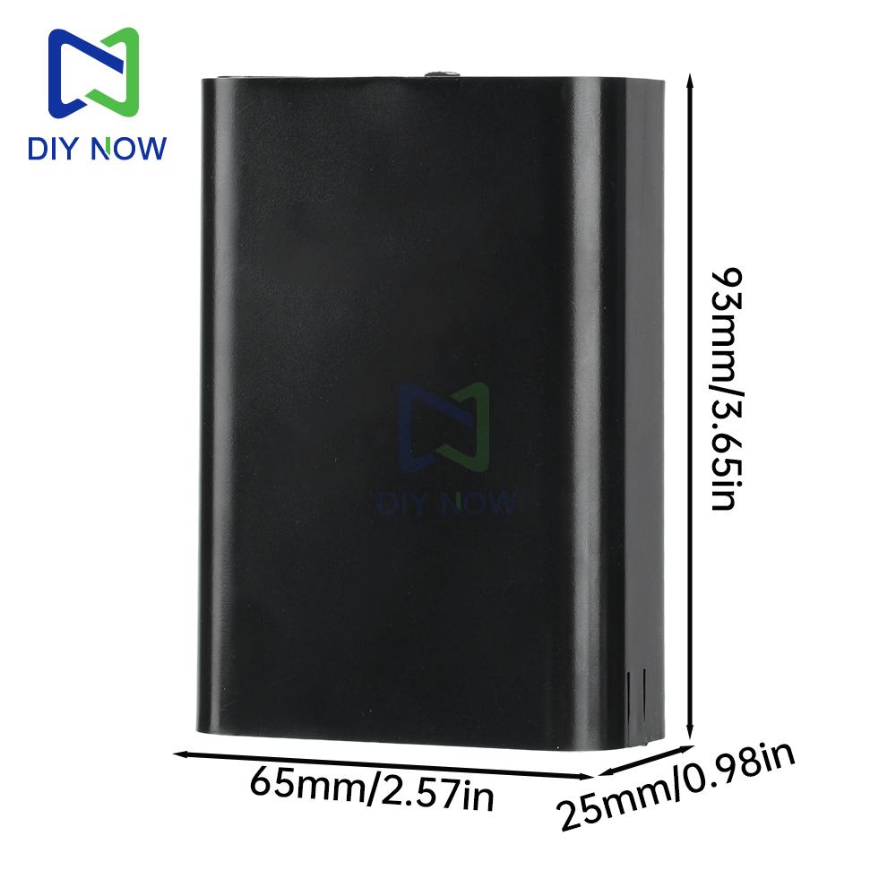 3 18650 Power Bank Battery Box Solder-Free DIY kit DC5V 12V Dual Output Series Mobile Power Bank Housing With Switch DC5.5*2.1mm
